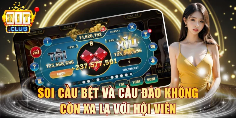 Chiến thuật soi cầu bệt và cầu đảo không còn xa lạ với hội viên